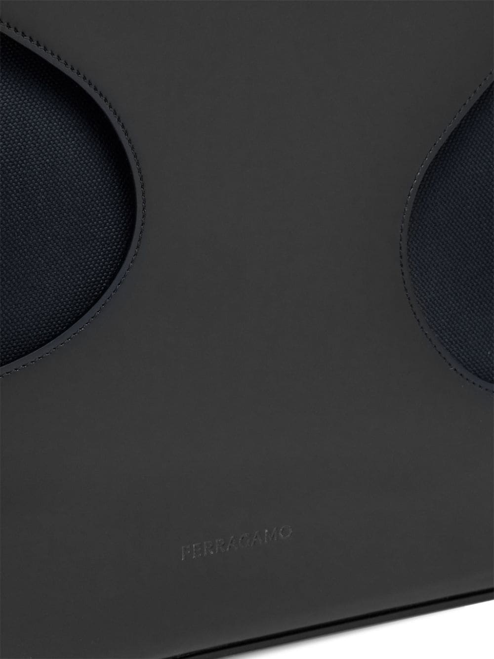 Ferragamo cut-out top handle bag