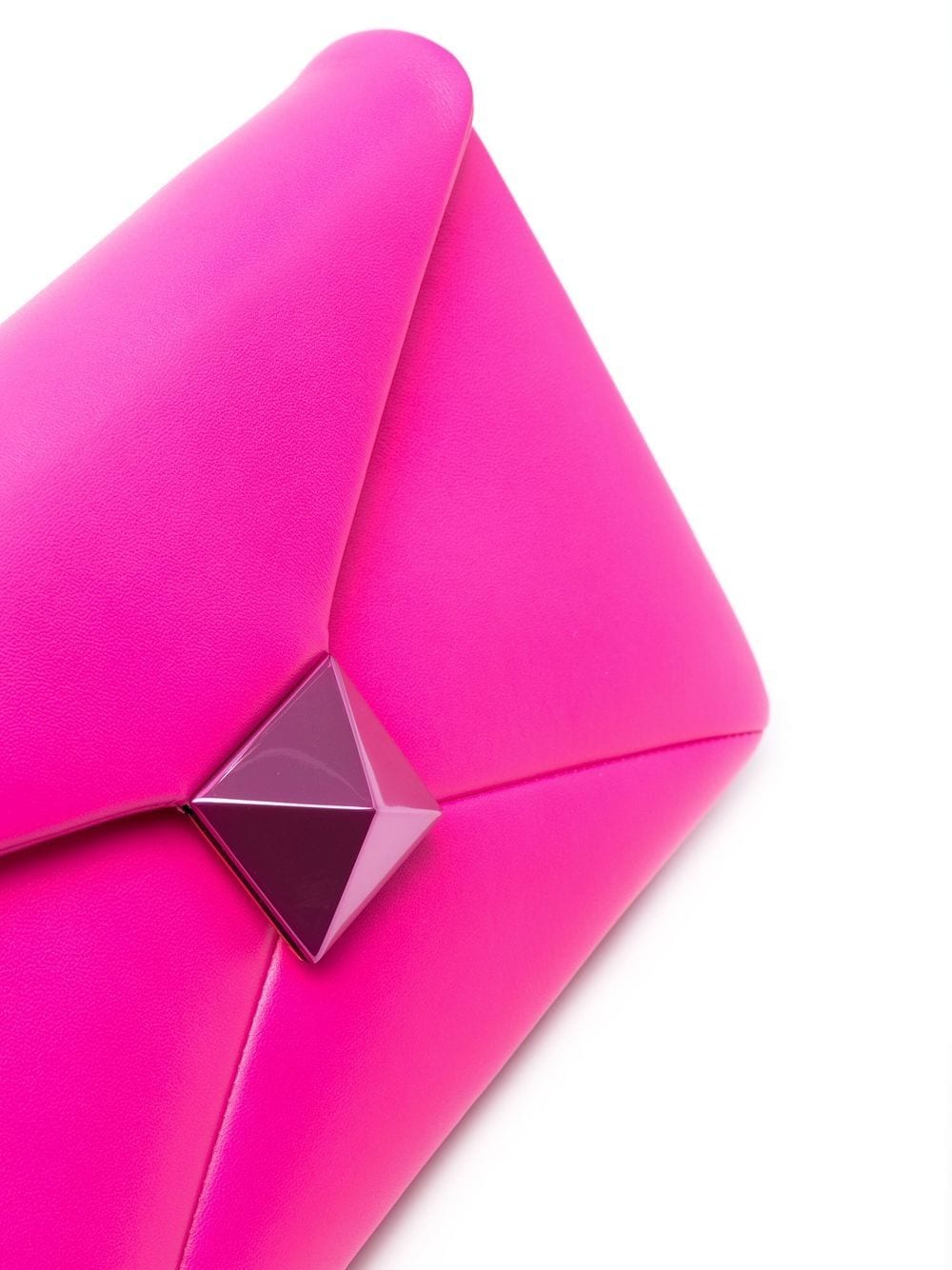 Valentino Garavani Maxi Stud leather clutch bag