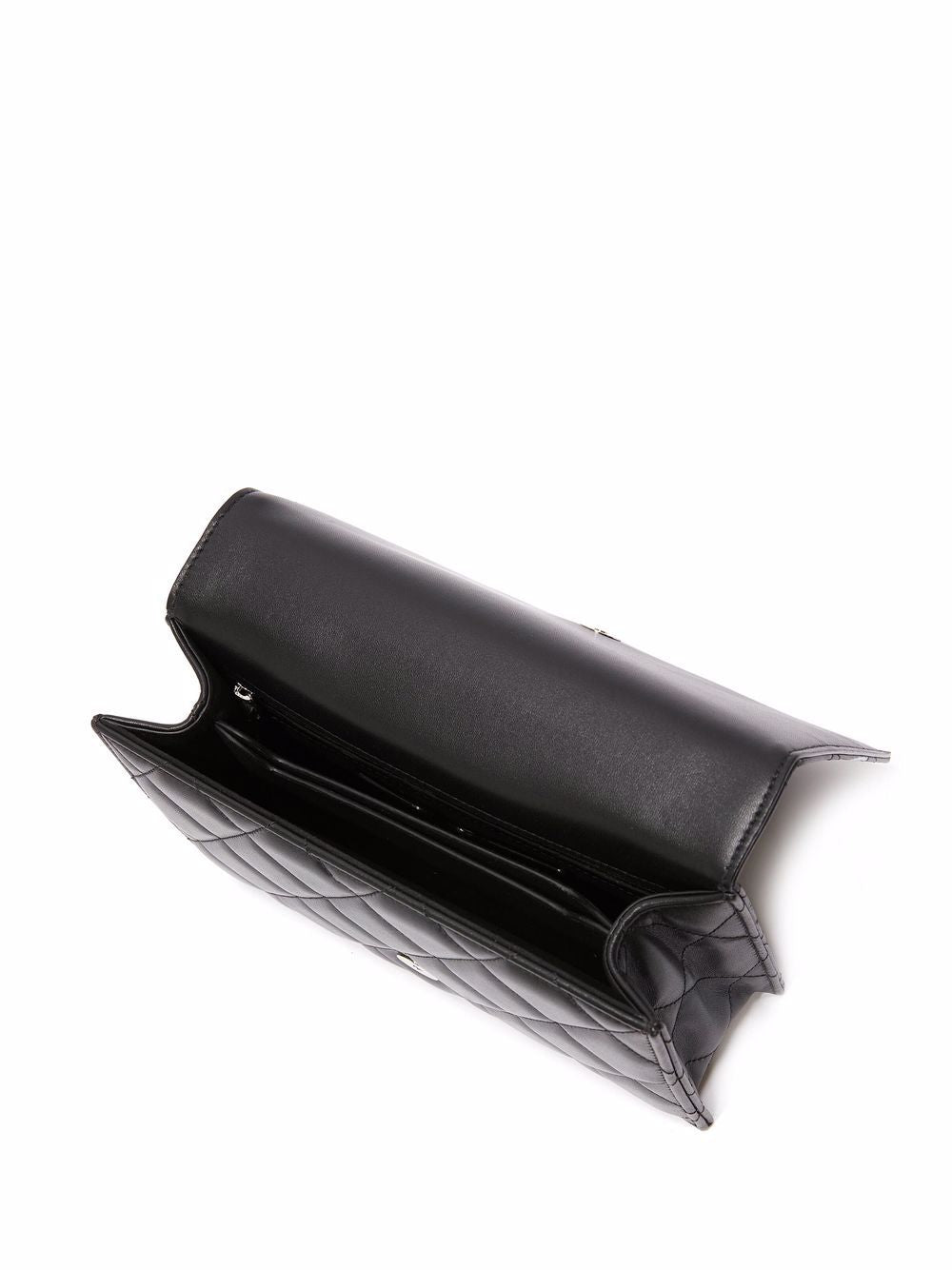 Alexander McQueen logo-print quilted crossbody bag