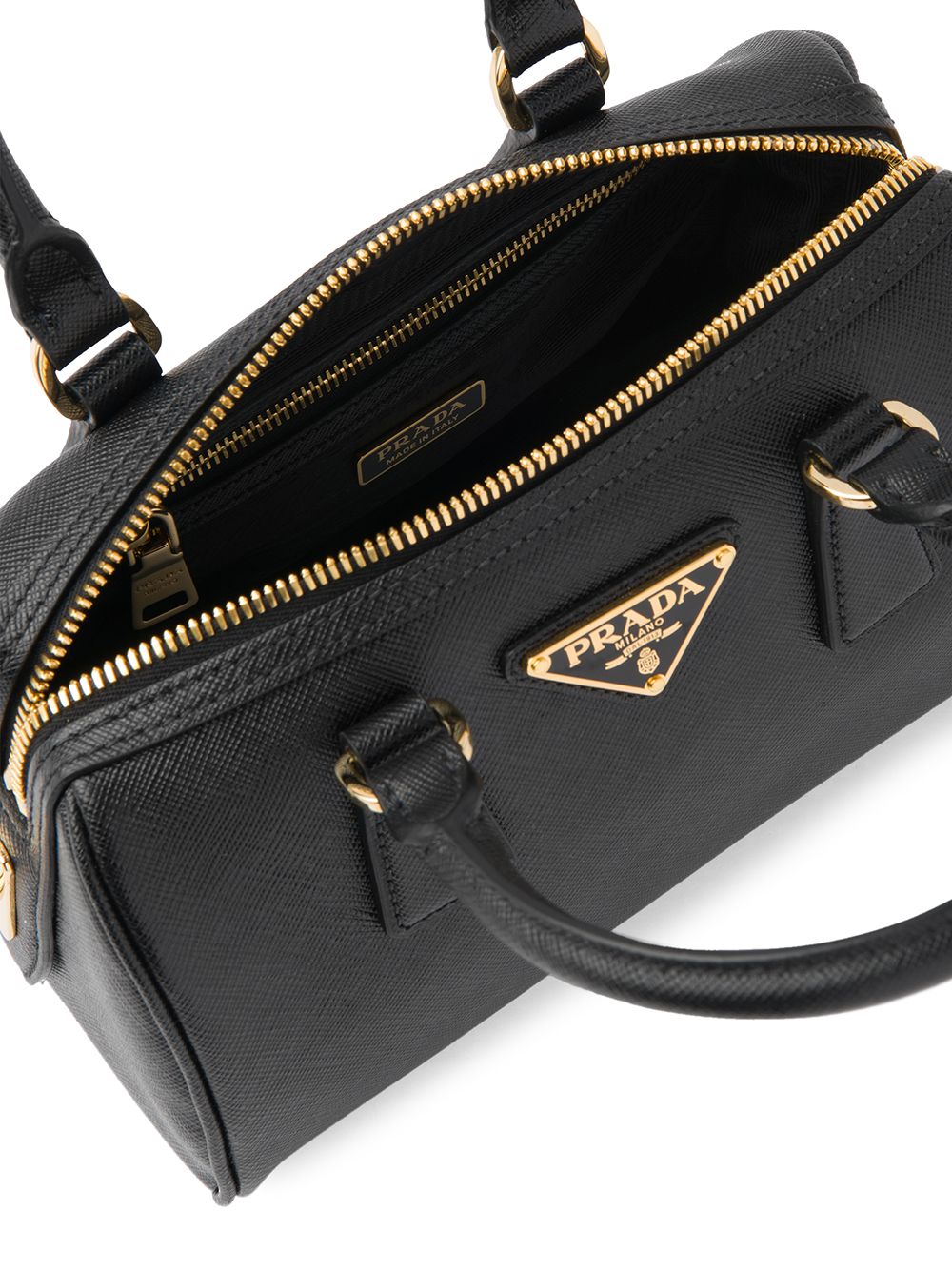 Pra*a saffiano top-handle bag