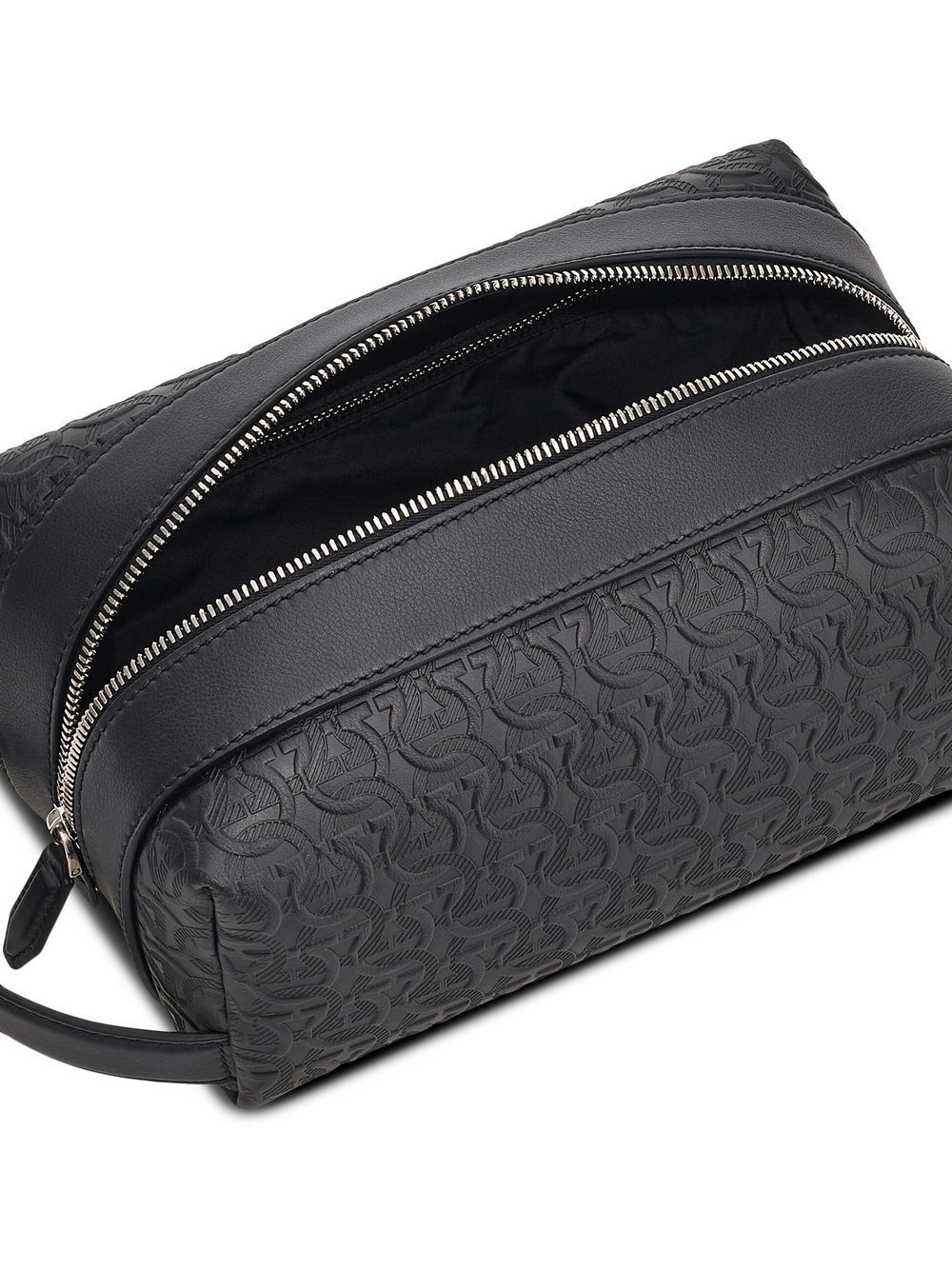 Ferragamo Gancini-pattern clutch bag