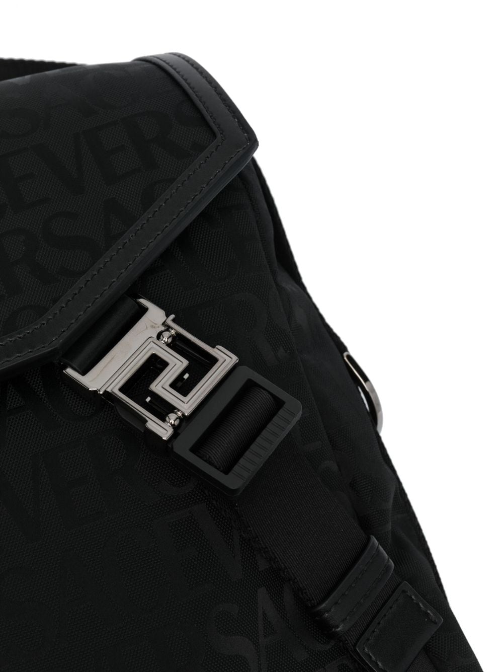 Versace Greca-plaque logo-print bag