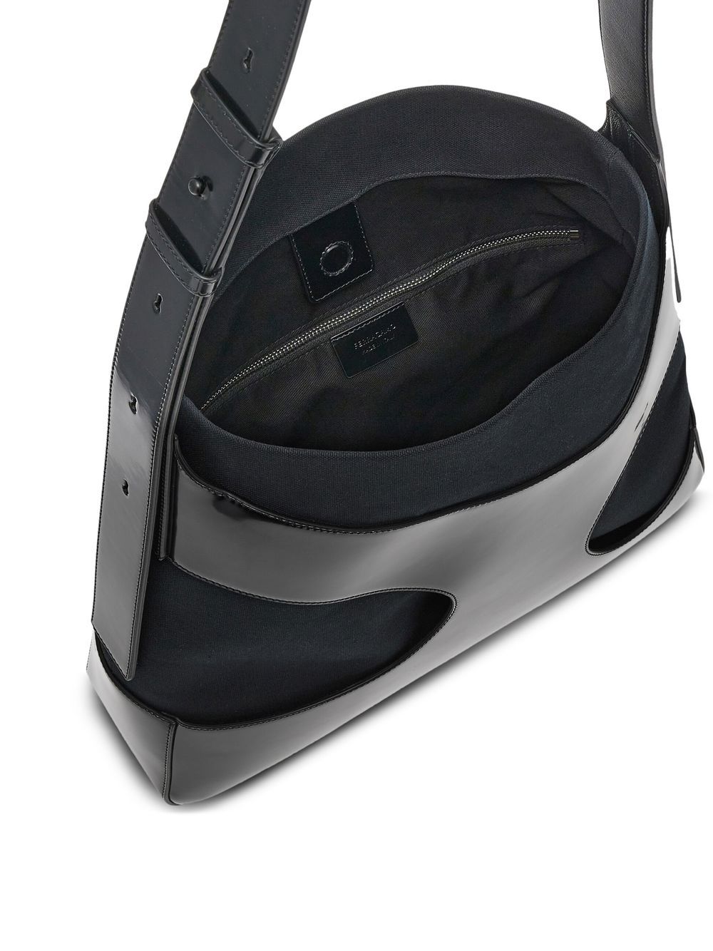 Ferragamo canvas shoulder bag