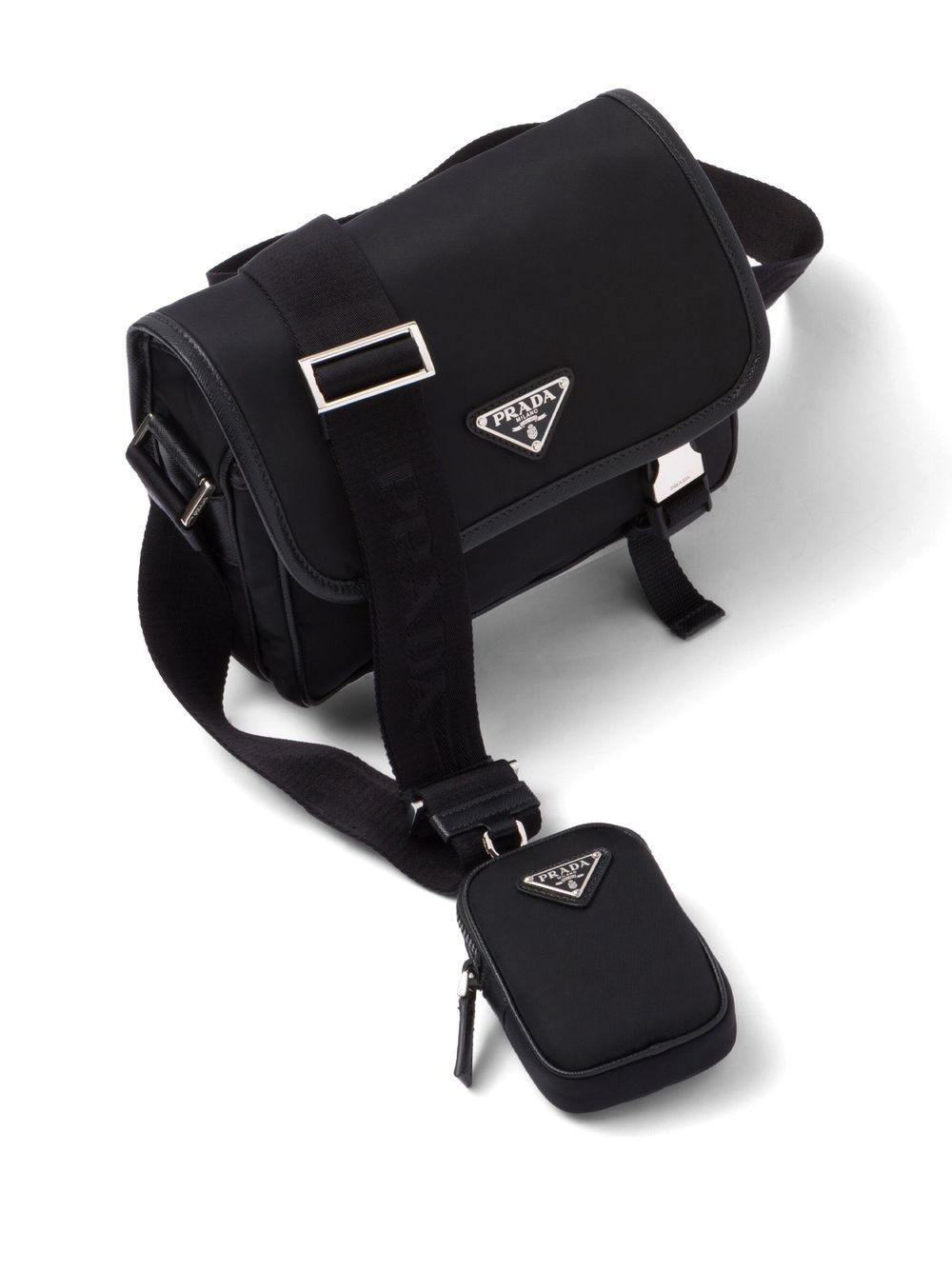 Pra*a re-nylon shoulder bag