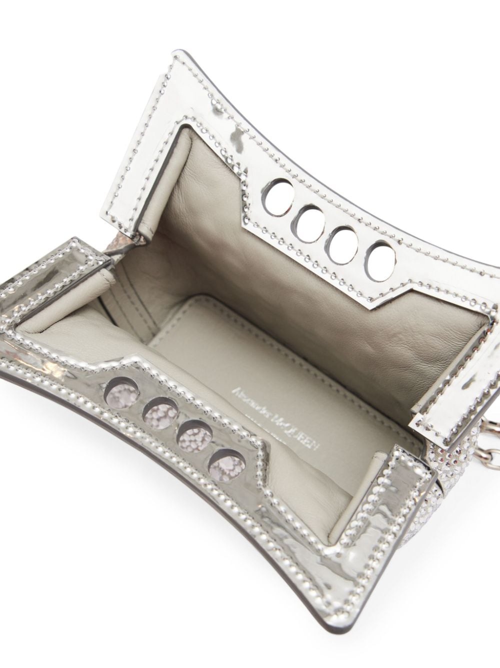 Alexander McQueen The Peak mini shoulder bag