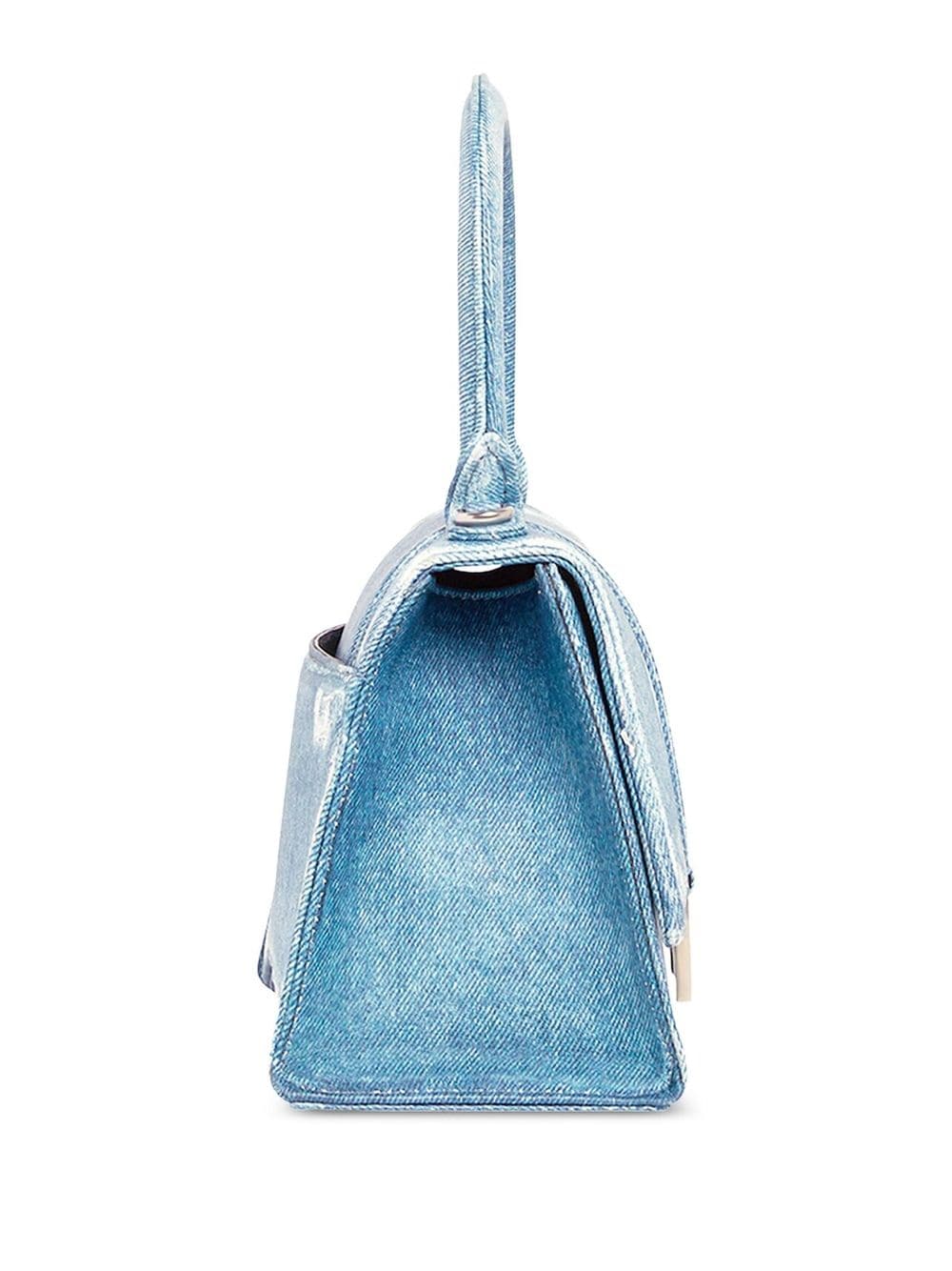 Ba*len*cia*ga s hourglass top-handle bag