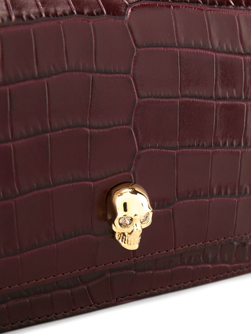 Alexander McQueen skull motif crossbody bag