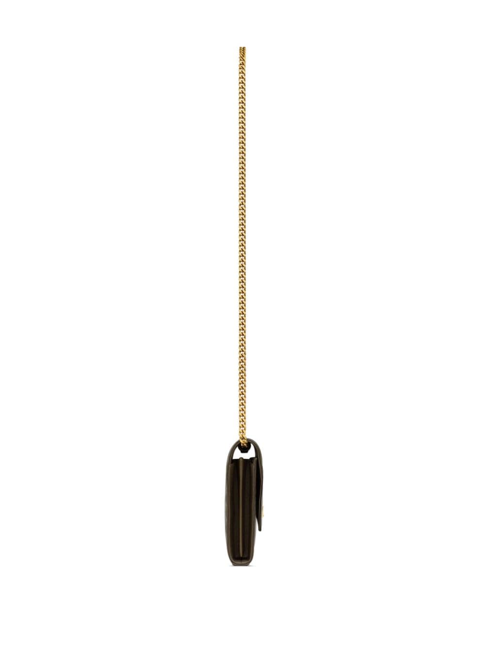Saint Laurent Cassandre leather chain wallet