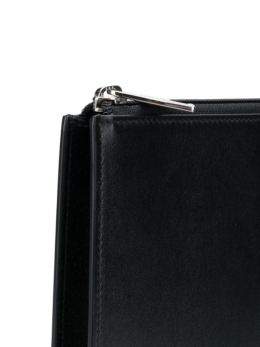 Alexander McQueen logo-print document holder