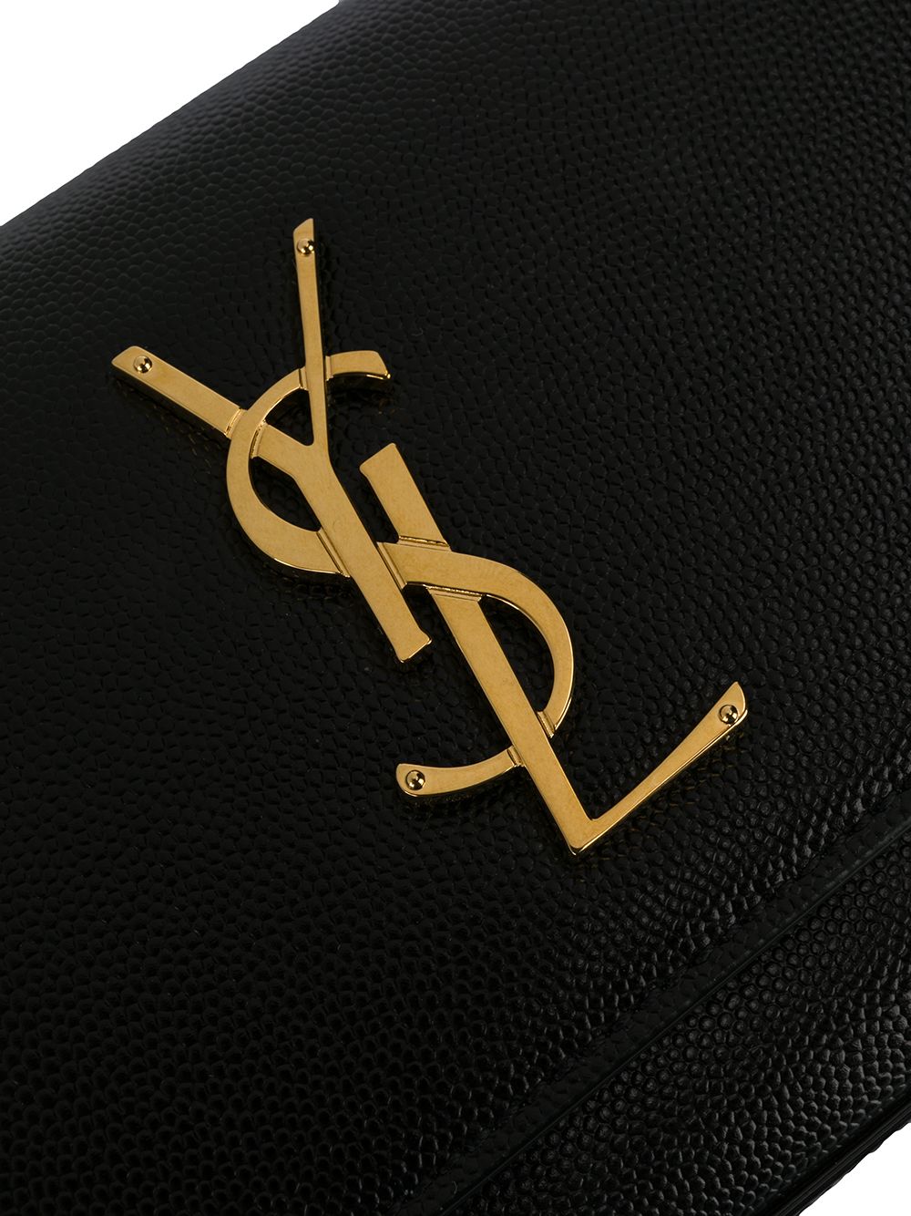 Saint Laurent logo-plaque belt bag