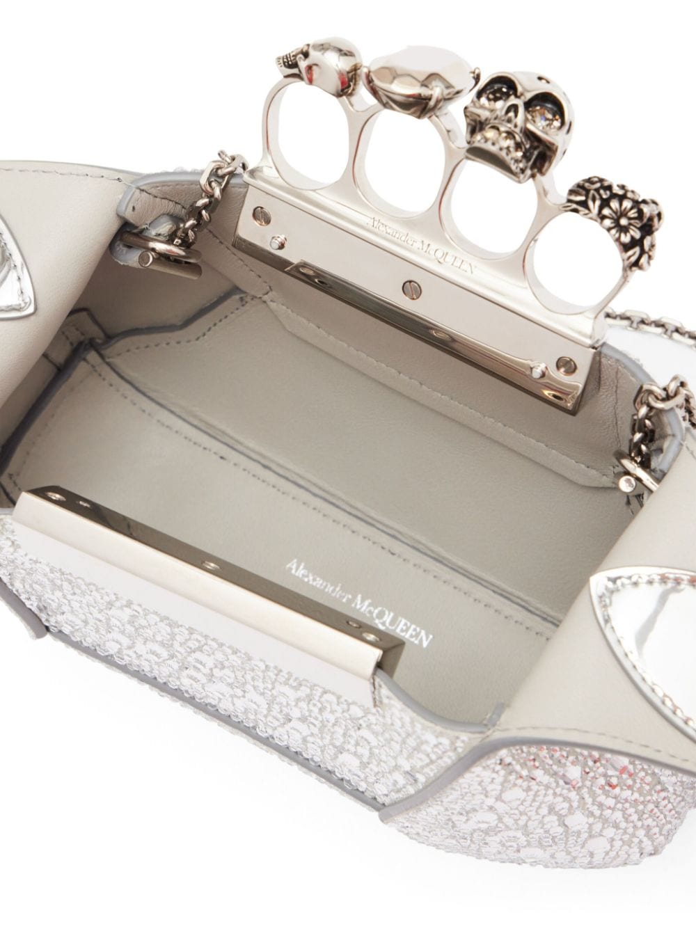 Alexander McQueen The Jewelled crystal mini bag