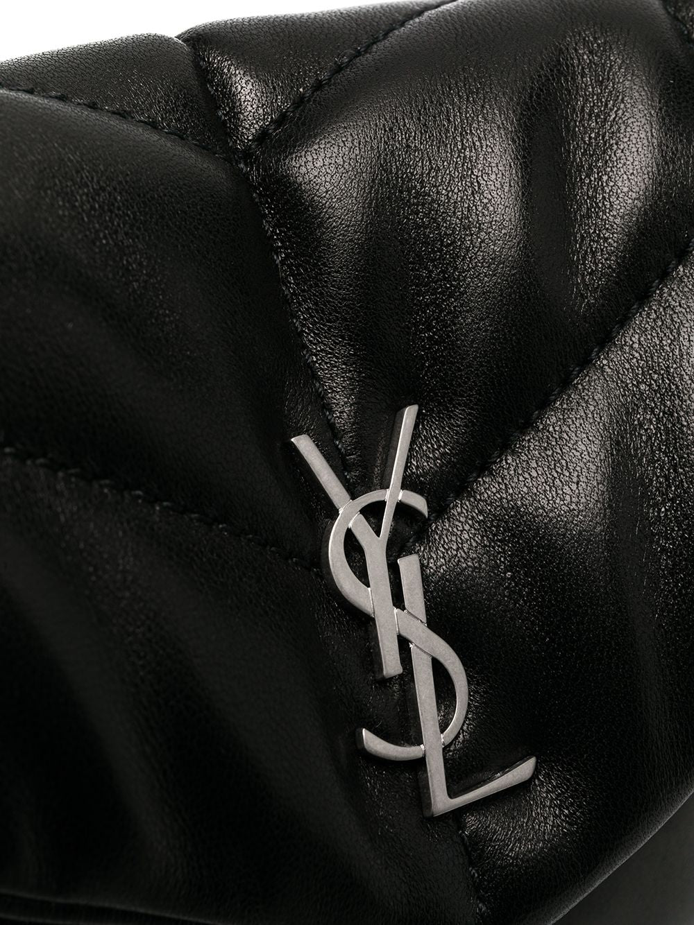 Saint Laurent small Loulou Puffer clutch