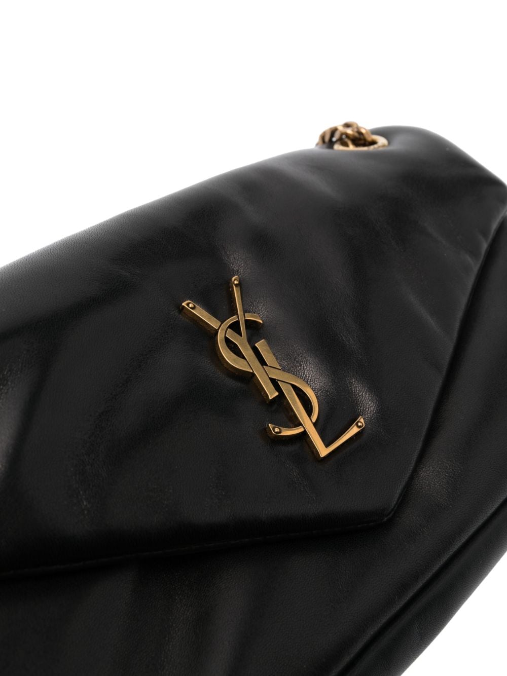 Saint Laurent Calypso logo-plaque shoulder bag