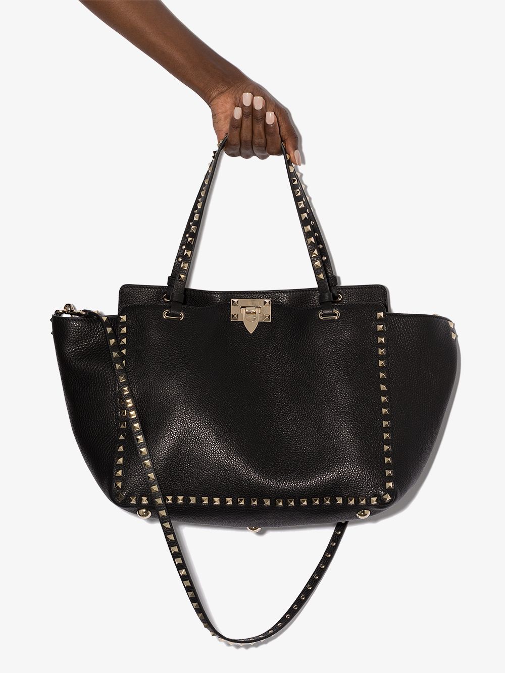Valentino Garavani medium Rockstud leather tote