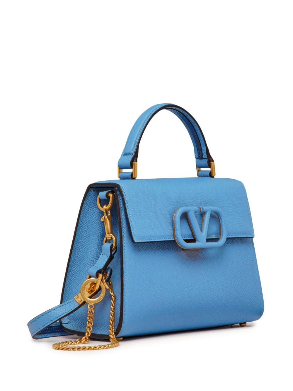 Valentino Garavani small VSLING grained-texture tote bag