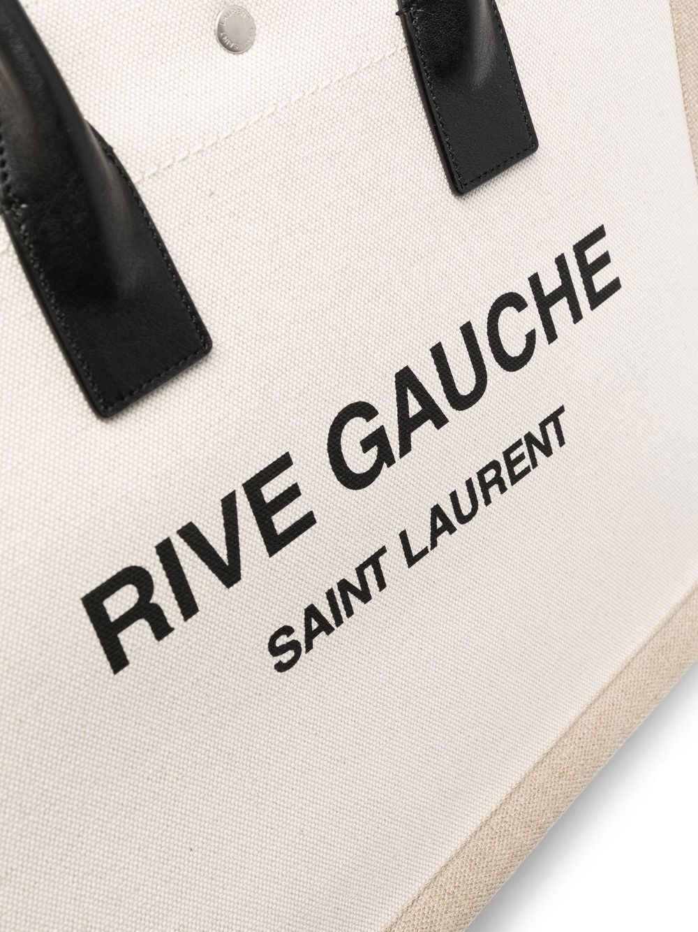 Saint Laurent logo-print tote-bag