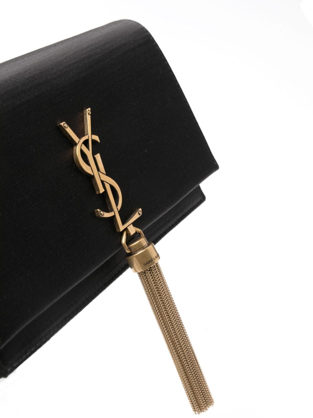 Saint Laurent Kate logo-plaque tassel bag