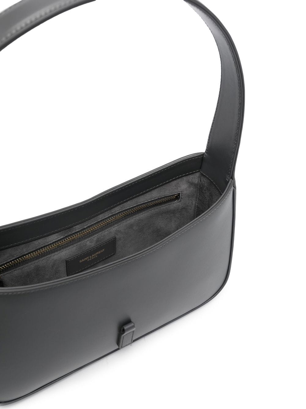 Saint Laurent Le 5 à 7 monogram-plaque tote bag