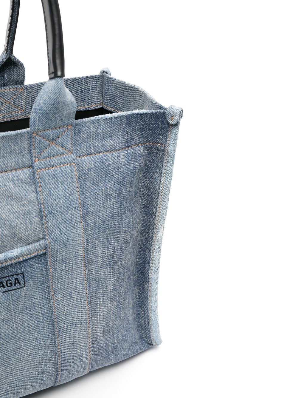 Ba*len*cia*ga hardware denim belt bag