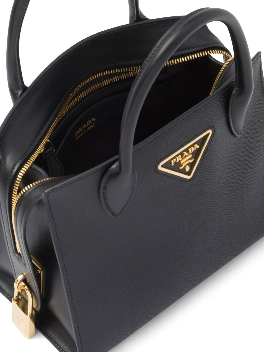 Pra*a kristen saffiano leather mini bag