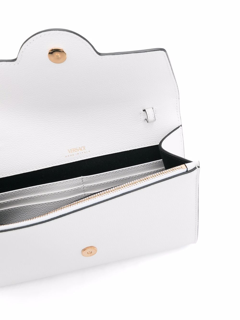 Versace La Medusa leather clutch bag