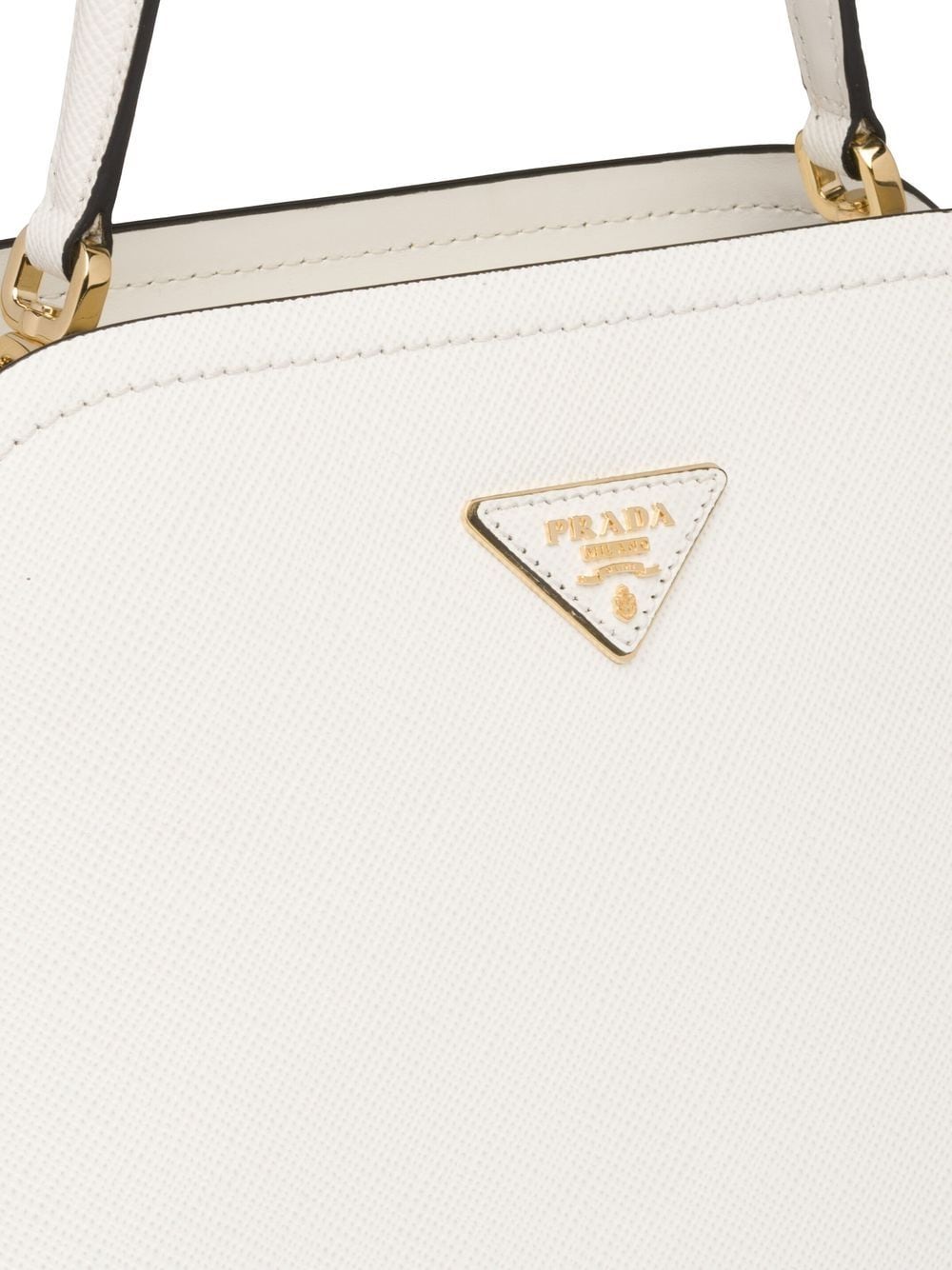 Pra*a medium saffiano leather matinée tote bag