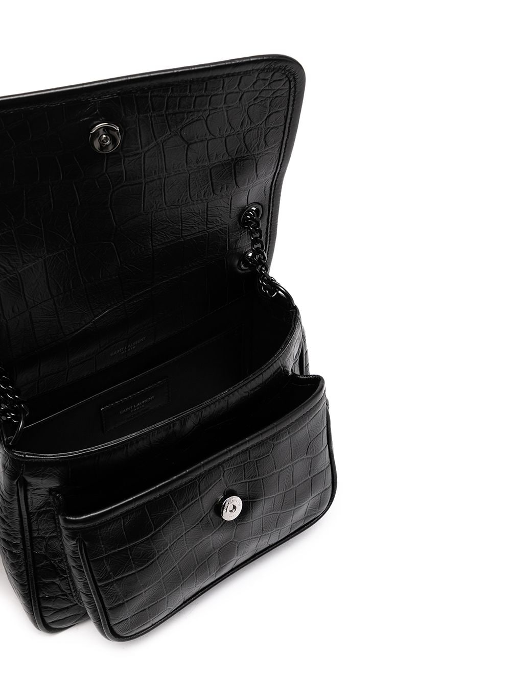 Saint Laurent Niki embossed shoulder bag