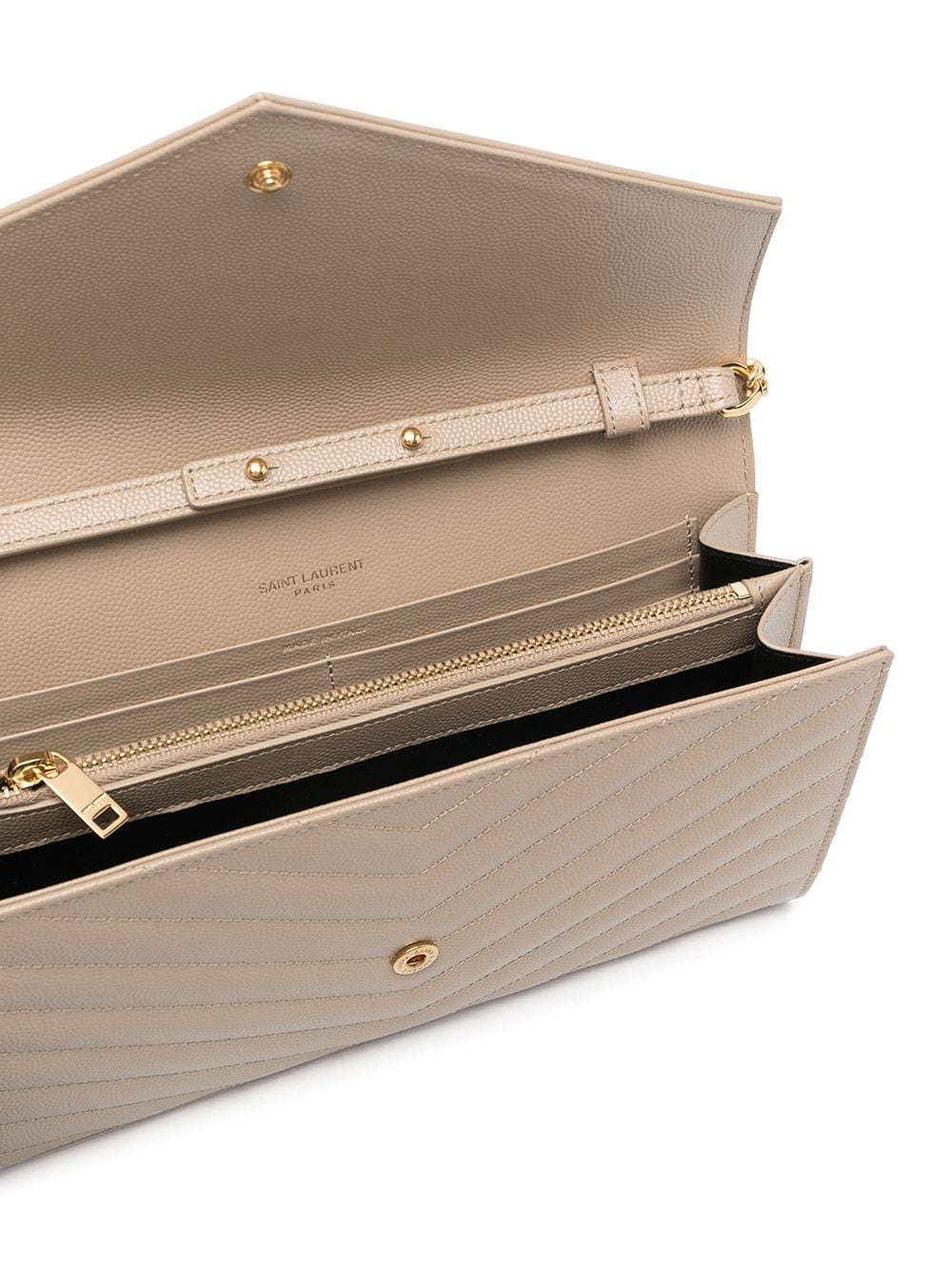 Saint Laurent monogram-plaque quilted shoulder bag