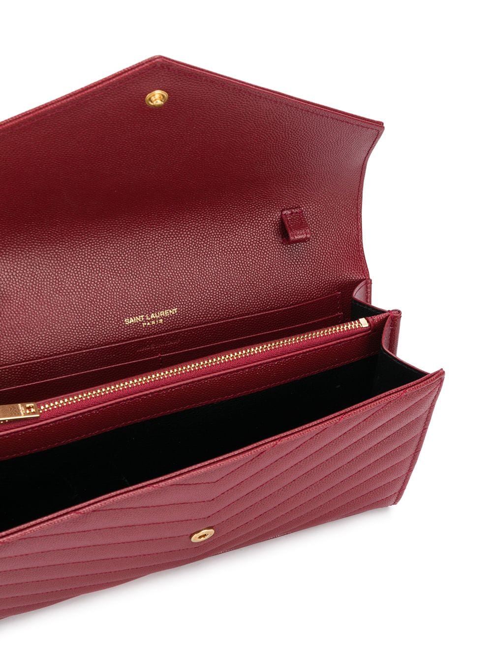 Saint Laurent monogram envelope clutch