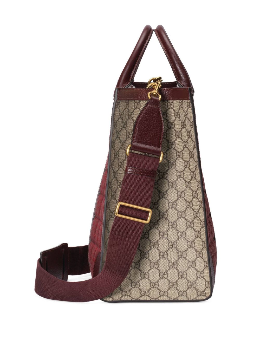 G*u*i large mini gg canvas tote bag