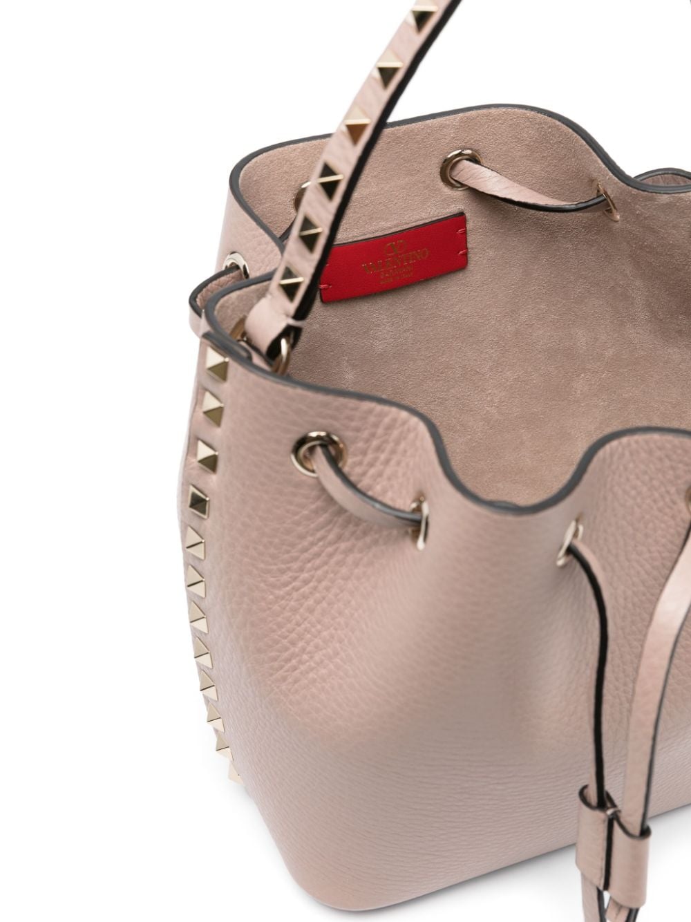 Valentino Garavani Rockstud leather bucket bag