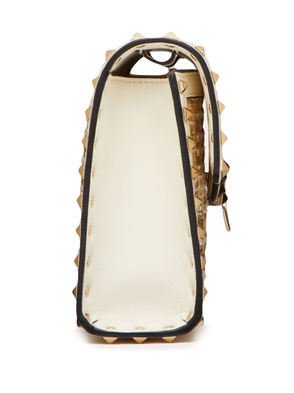 Valentino Garavani small Rockstud bouclé shoulder bag