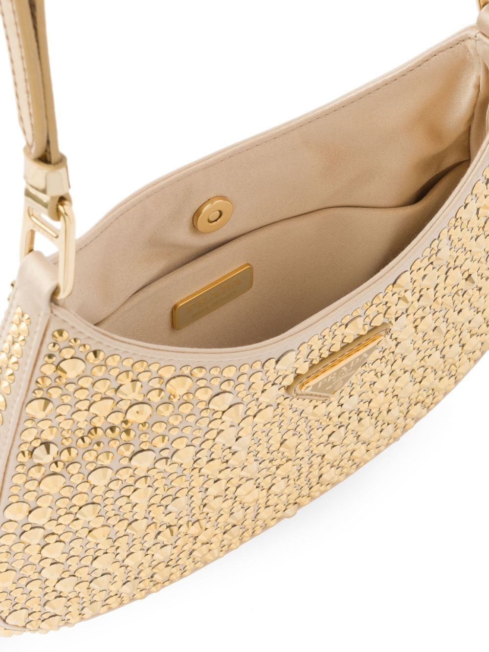 Pra*a cleo crystal-embellished shoulder bag