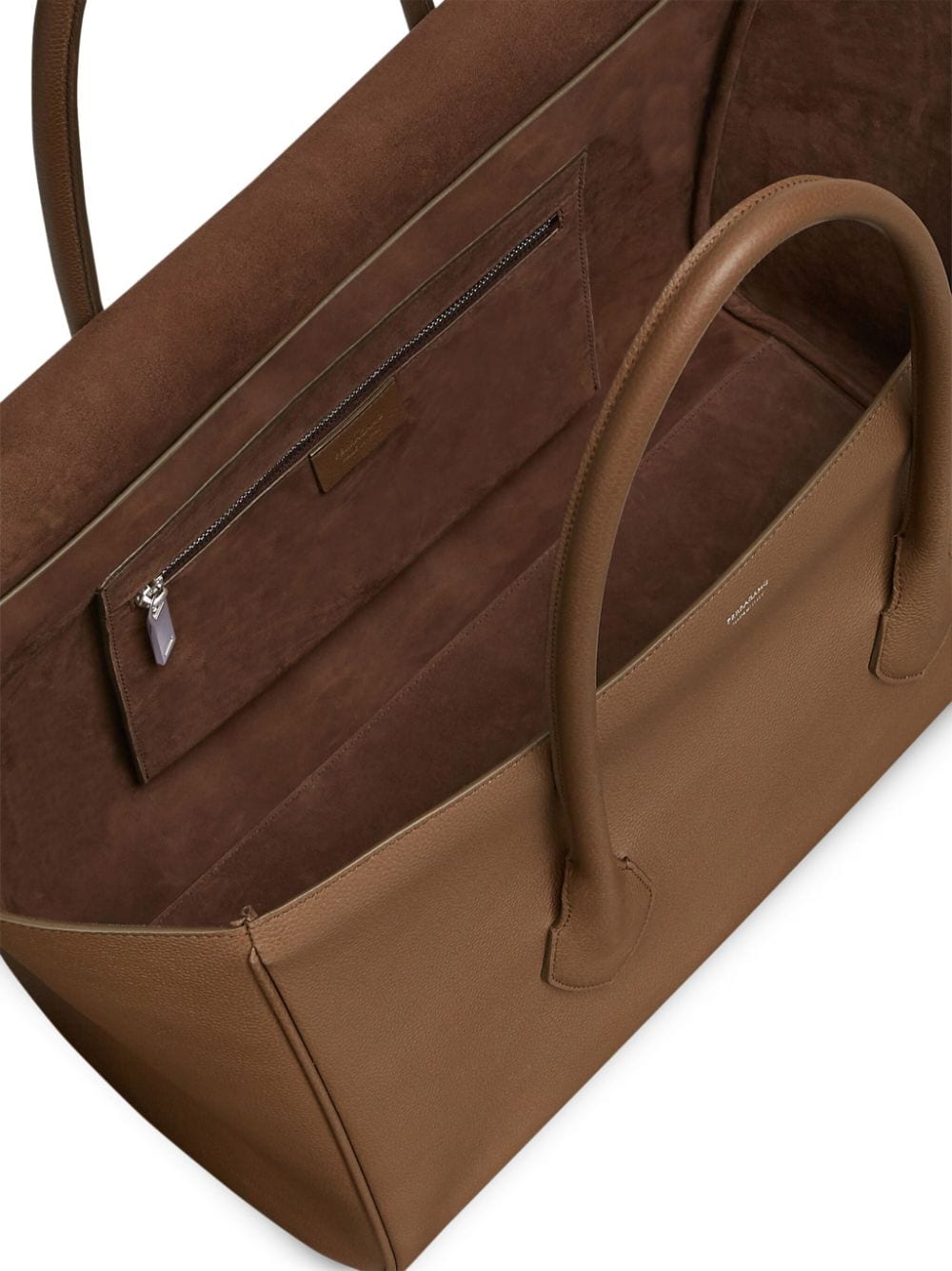 Ferragamo large leather tote bag