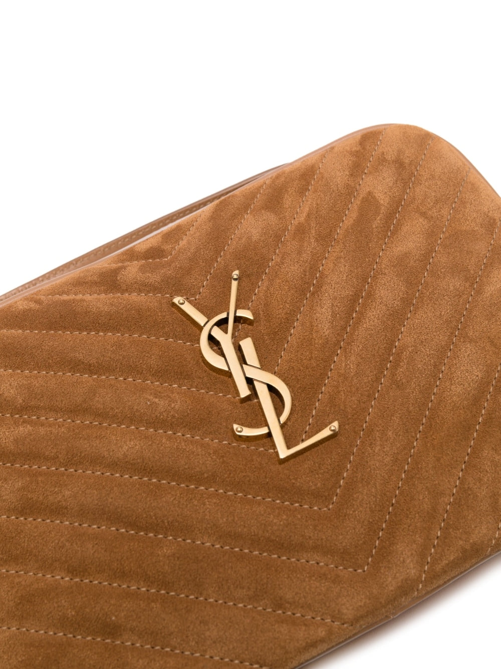 Saint Laurent Lou suede camera bag