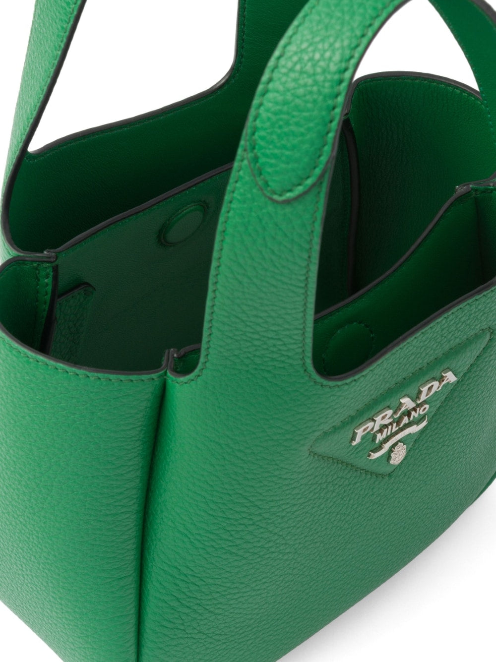 Pra*a logo-plaque tote bag