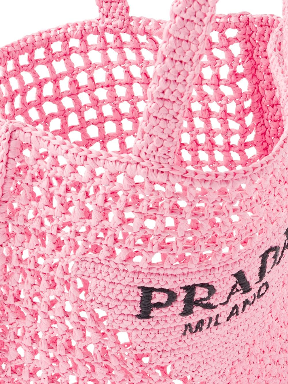 Pra*a woven tote bag