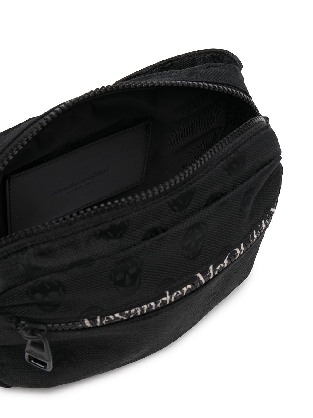 Alexander McQueen logo-print belt bag