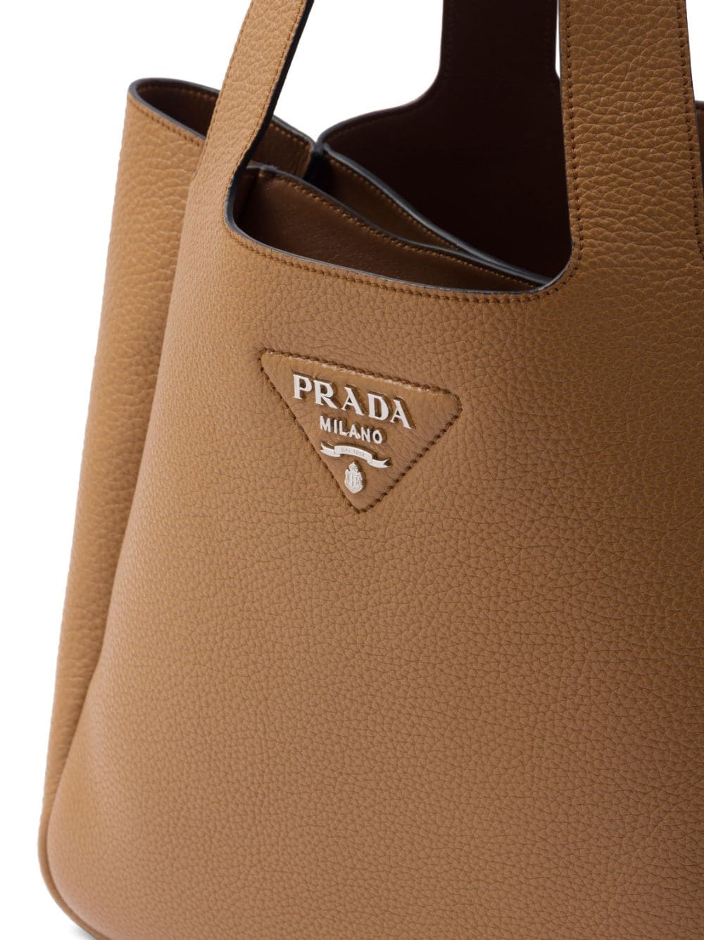 Pra*a leather tote bag