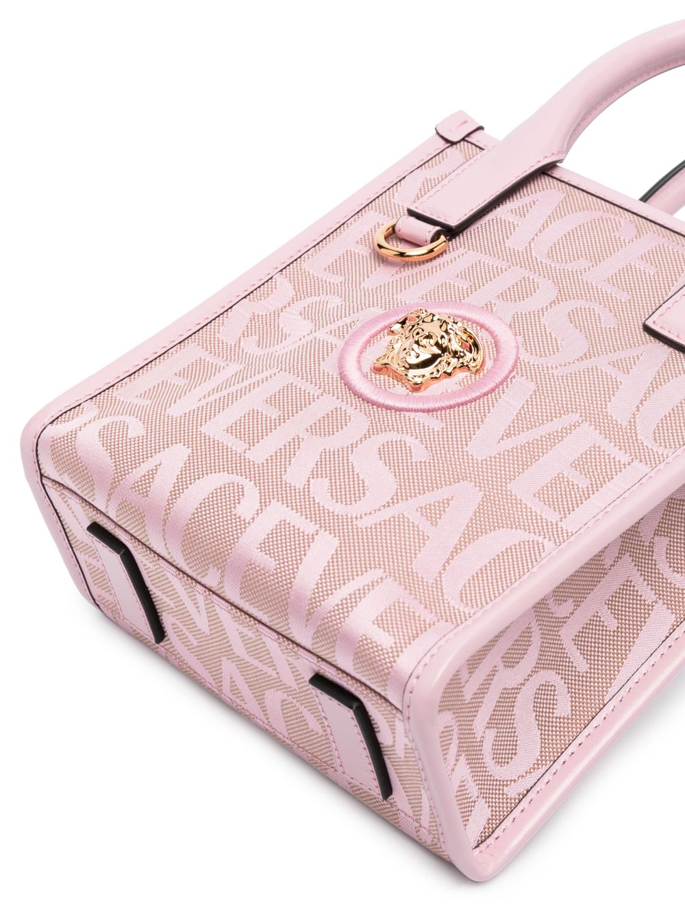 Versace mini Versace Allover-jacquard tote bag