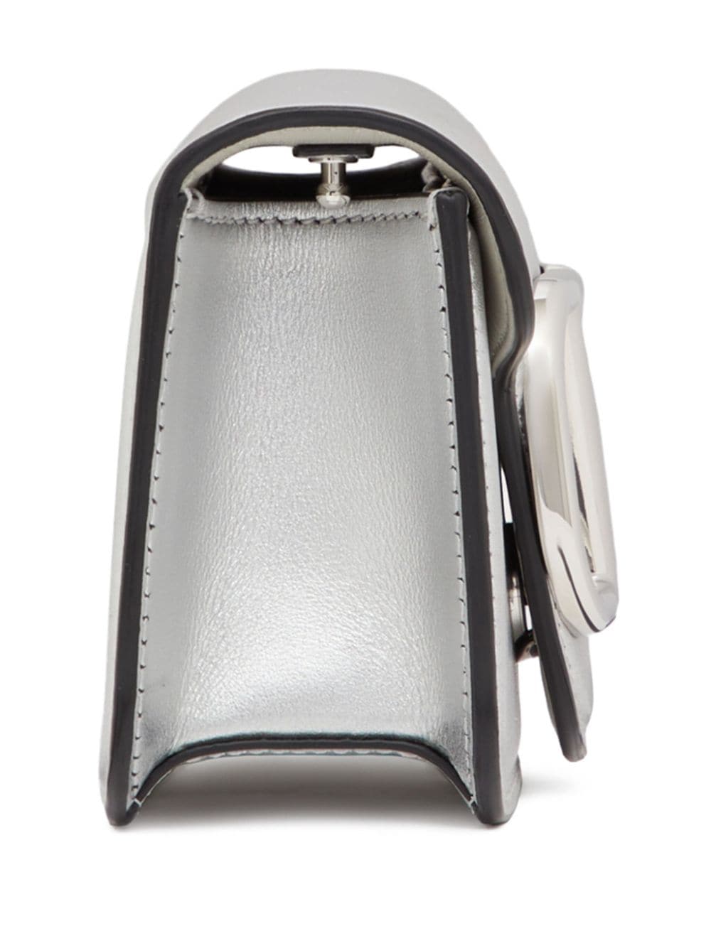 Valentino Garavani small Locò metallic shoulder bag