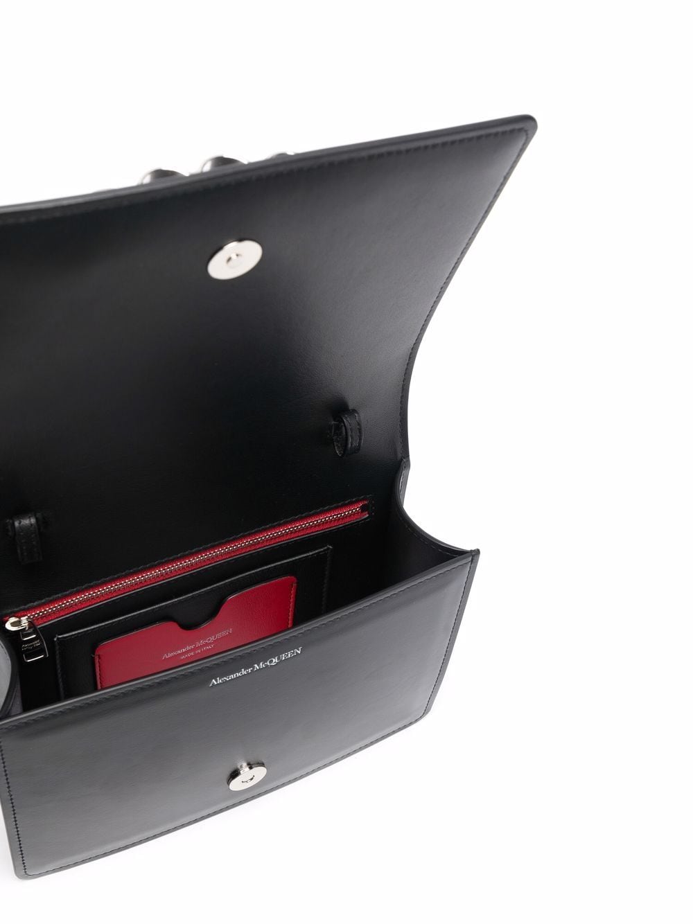 Alexander McQueen The Four Ring leather crossbody bag