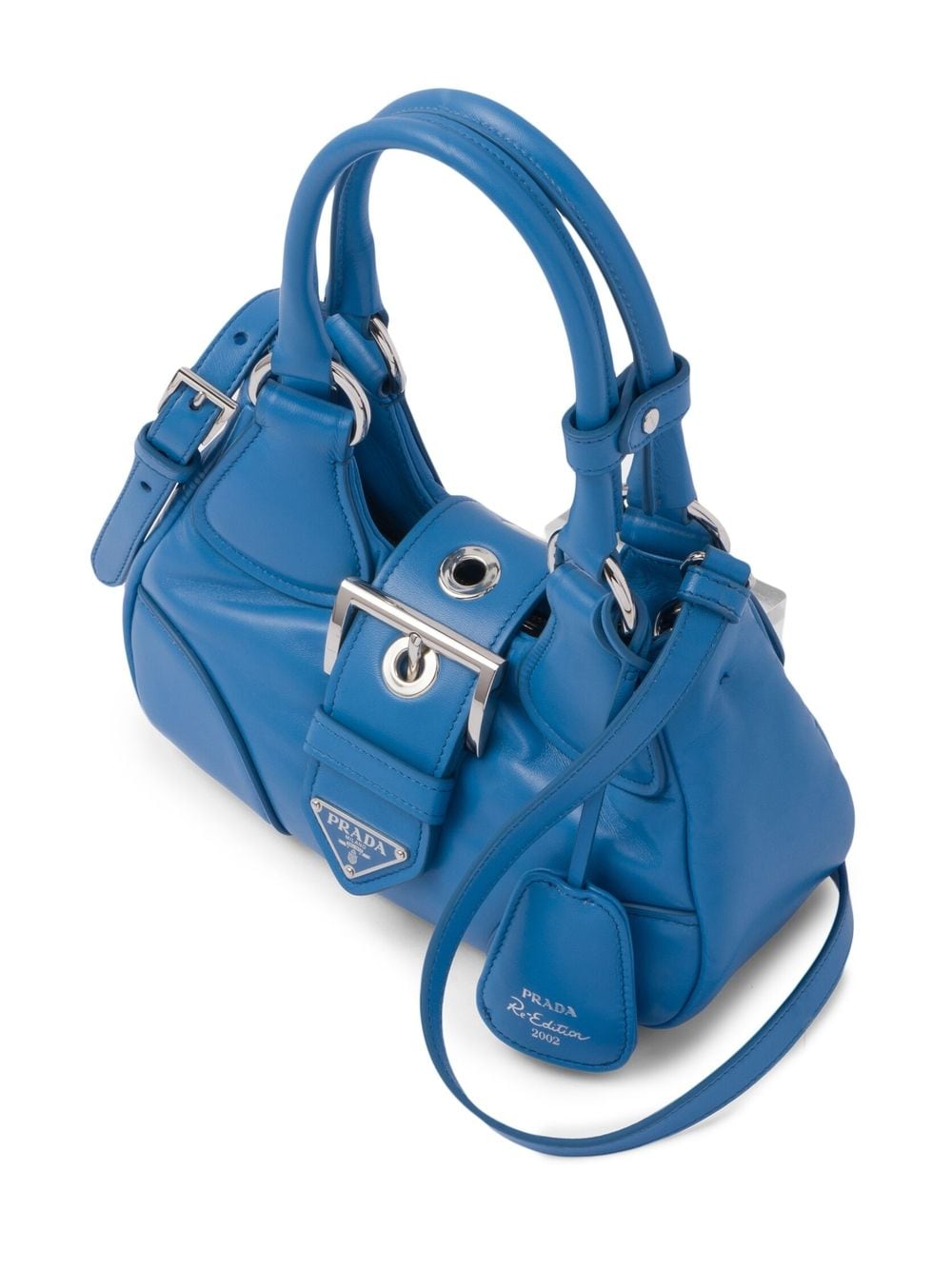 Pra*a moon padded nappa-leather mini bag