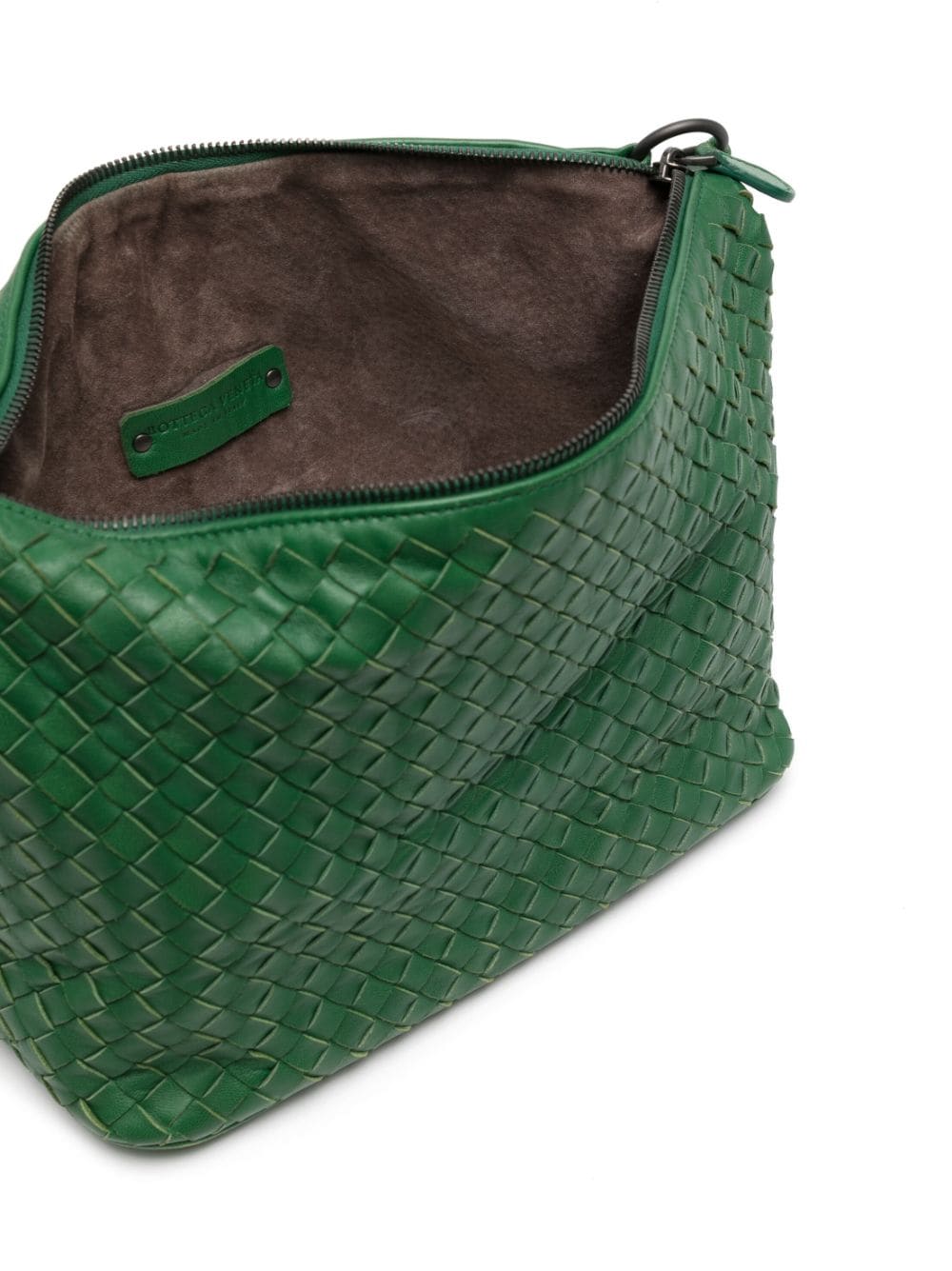 Bo*te*ga ve*ne*ta   intrecciato zipped handbag