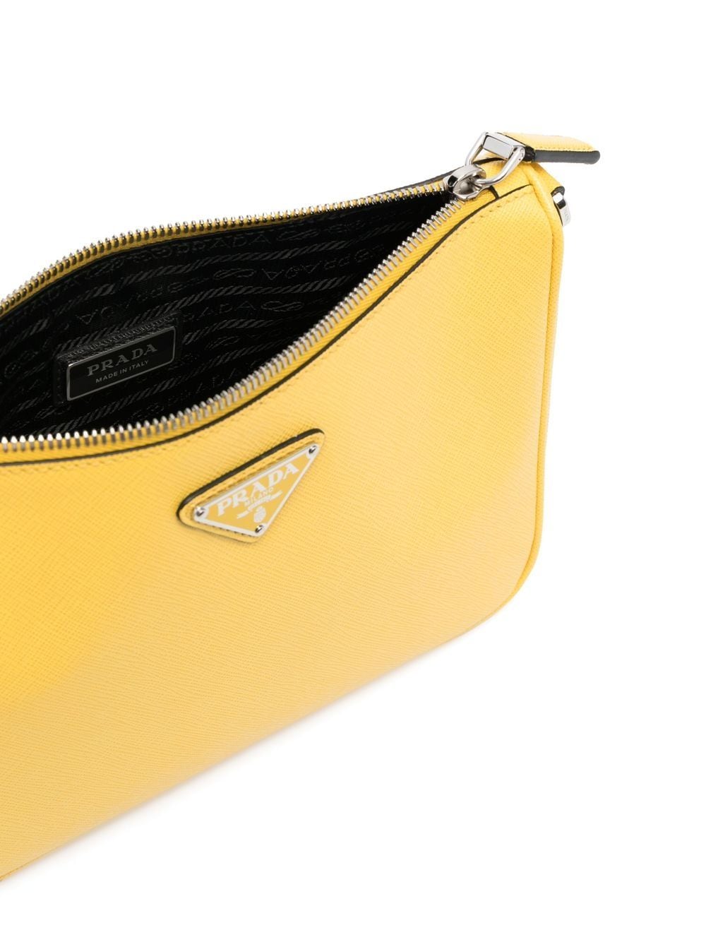 Pra*a saffiano-leather crossbody bag