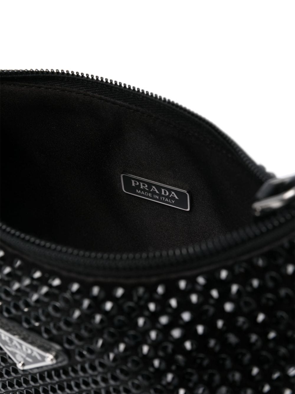 Pra*a rhinestone-embellished tote bag