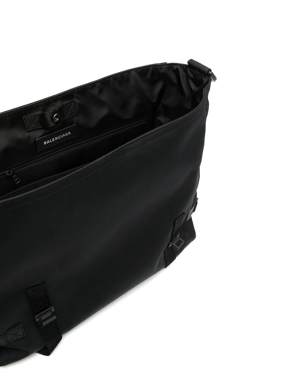 Ba*len*cia*ga logo-patch messenger bag