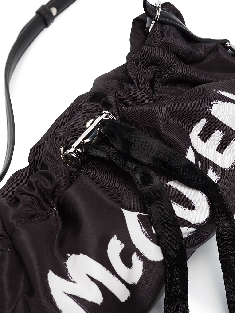 Alexander McQueen mini Bundle drawstring crossbody bag