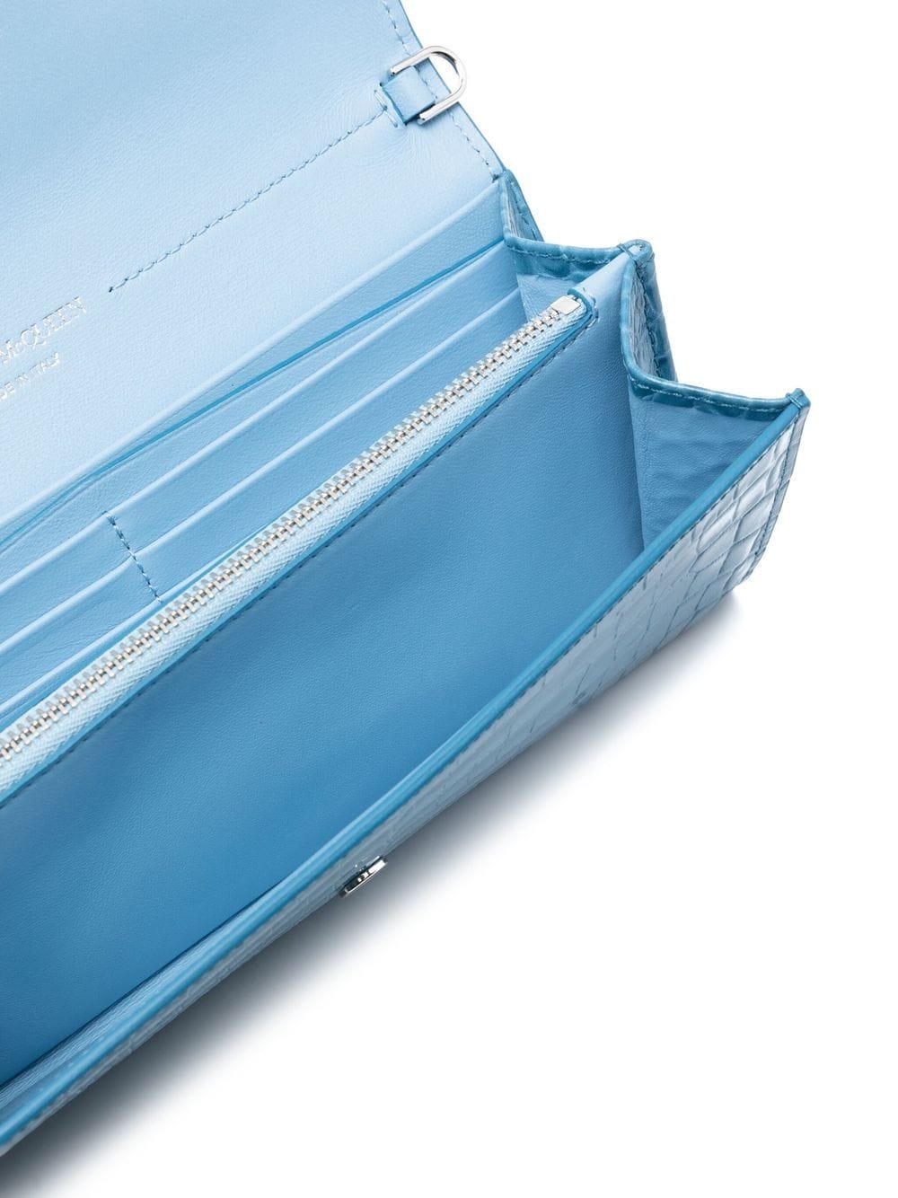 Alexander McQueen skull-stud leather shoulder bag