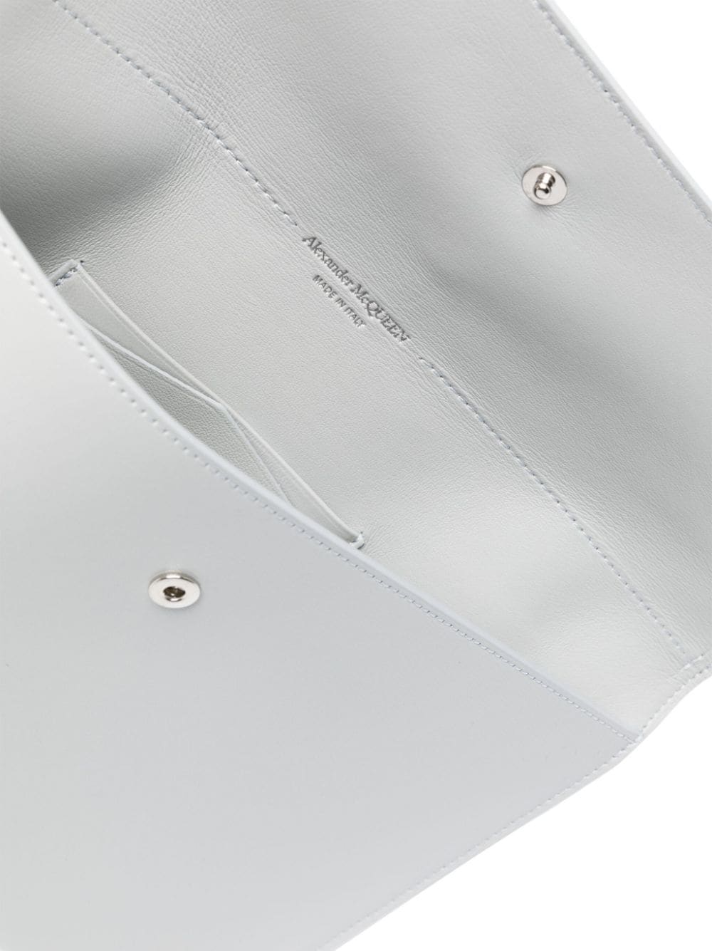 Alexander McQueen skull-embellished clutch bag